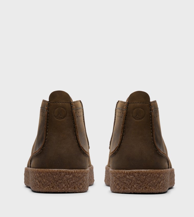 clarks Streethill Mid Khaki Nubuck - Image 5